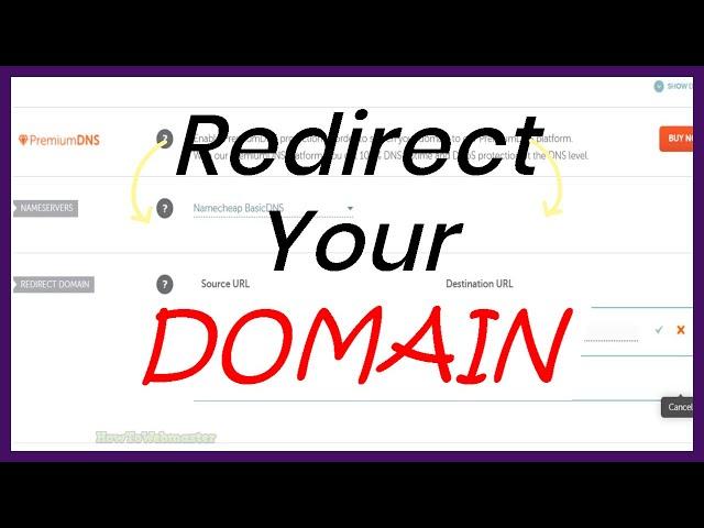 How to Redirect - Forward Domain in Namecheap to Another Website -Tutorial 2023