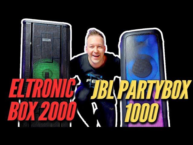 ОЧЕНЬ ГРОМКИЕ КОЛОНКИ. JBL PARTYBOX 1000 vs ELTRONIC BOX 2000 20-36