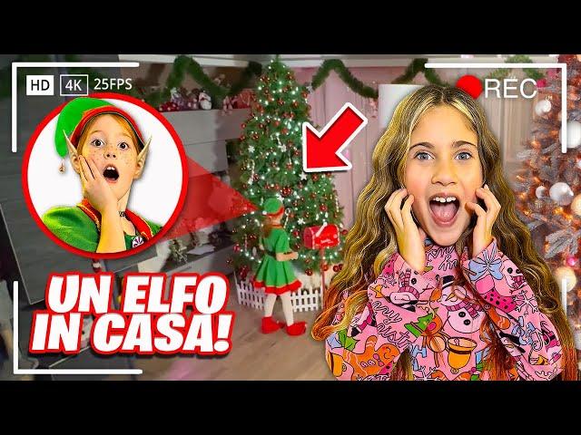 GIADA SCOPRE CHE UN ELFO MISTERIOSO DI BABBO NATALE È ENTRATO A CASA NOSTRA! VIVE CON NOI PER 24 ORE