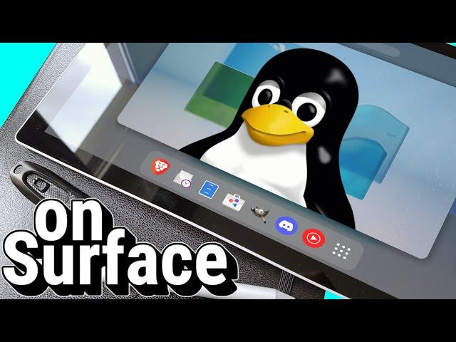 Linux On A Microsoft Surface Is AWESOME