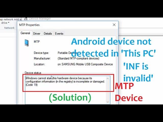 How to fix Windows cannot start this hardware device 'Code 19' configuration info damaged Windows 10