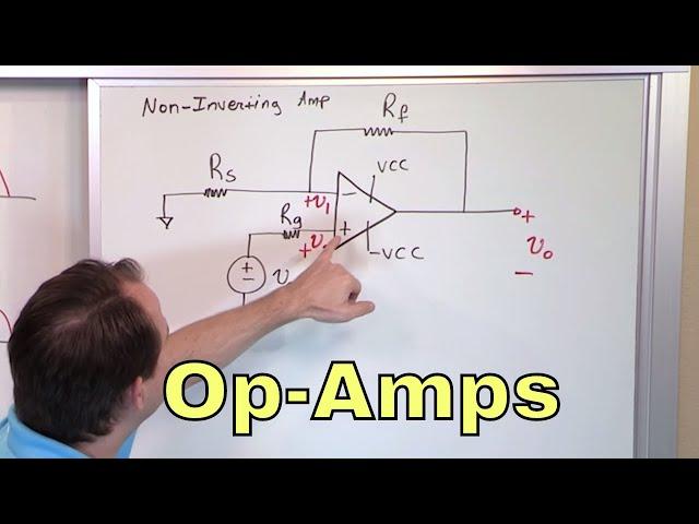 01 - The Non-Inverting Op-Amp (Amplifier) Circuit