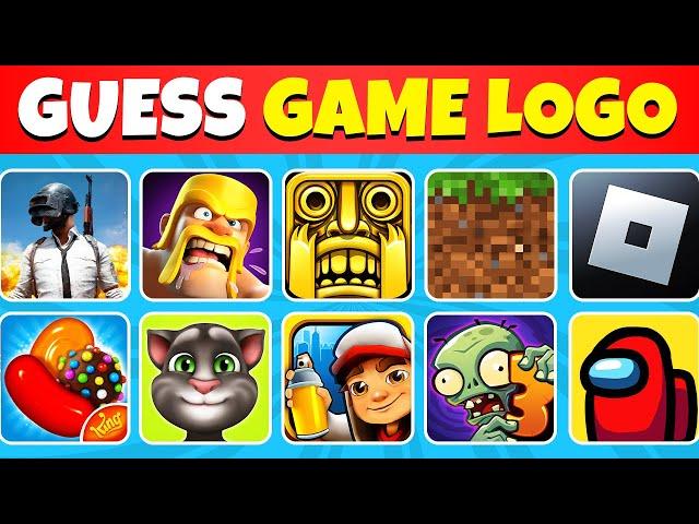 Guess the Game Logo in 3 Seconds | 150 Famous Game Logos | Logo Quiz