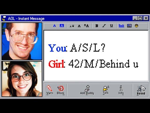 How to Chat on AIM (90s Tutorial)