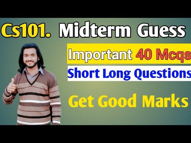 How To Prepare Cs101 For Midterm Exams 2022