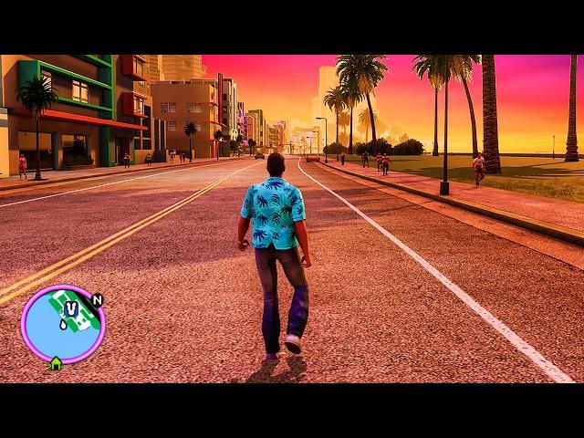 Beating GTA Vice City For The First Time 20 YEARS LATER...