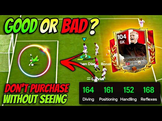 AM I PURCHASED A WORST GOALKEEPER  // Fc Mobile 24 Euro Icon 104 OVR Peter Schmeichel full Review 
