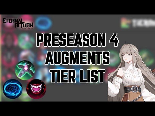 Eternal Return Augments Tier List - October 2021