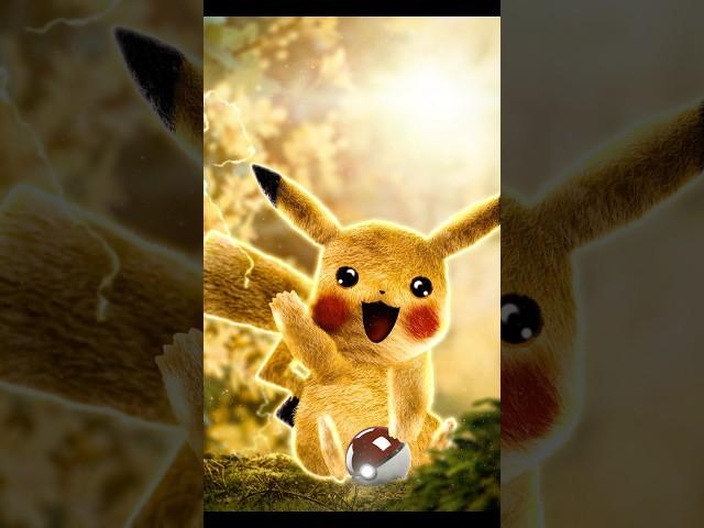 pikachu Realitic #pikachu #shorts #shortsviral #photoshop #pokemongo #realistic #digitalmanipulation