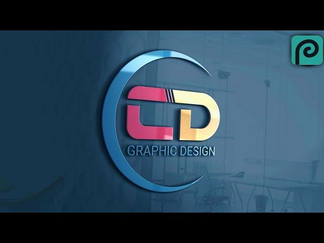 How to create 3d Logo | Professional logo design in photopea/2023