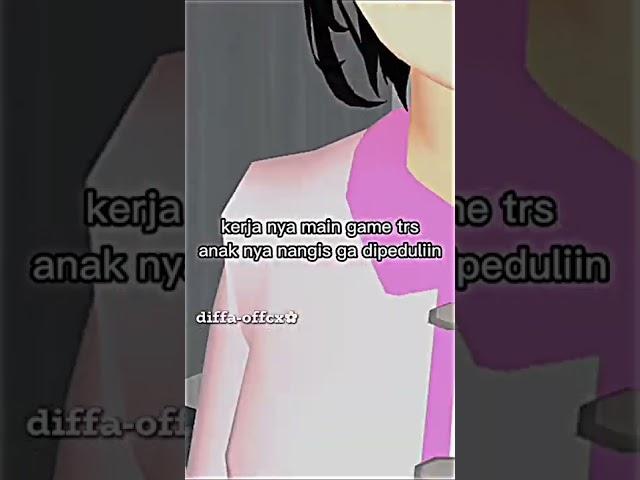 Digeplok teplon || diffa-offcx || #beranda #sakuraschoolsimulator #shorts