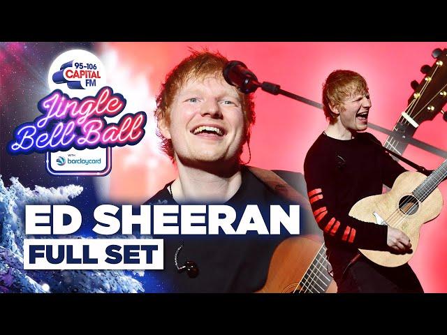 Ed Sheeran - Live at Capital's Jingle Bell Ball 2021 | Full Set | Capital