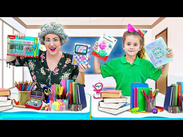 Bonnie Plays the Back to School Supplies Switch Up Challenge