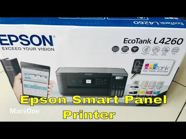 ️Unboxing & Installing Epson Smart Panel Printer | Ecotank L4260 | Ink Tank System #amazon ​⁠#epson