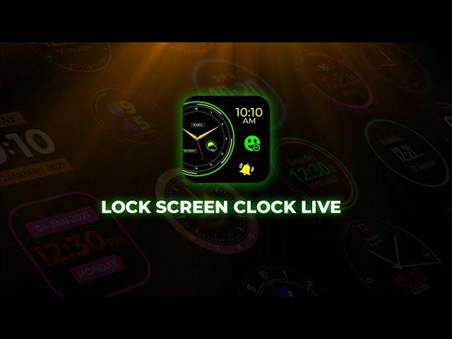 Lock Screen Clock Live | Free Android Apps | Trending Android Apps