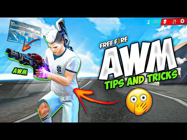 4 Secret AWM Tips And Tricks In Free Fire  Only 1% People Know  || FireEyes Gaming