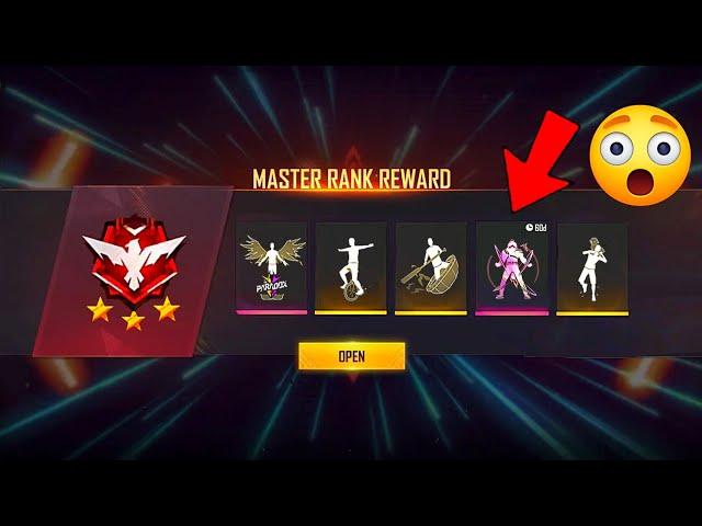 HERO RANKED  3 STARS ⭐️⭐️⭐️ AMAZING 5 FREE EMOTES  FREE FIRE