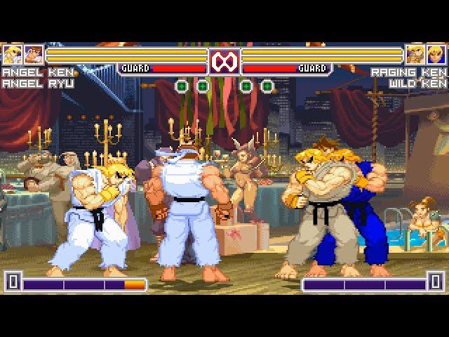 MUGEN - Angel Ryu & Angel Ken vs. Wild Ken & Raging Ken - Download