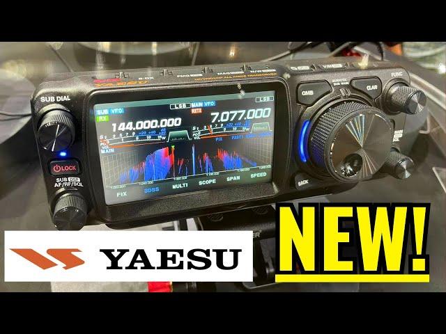 Yaesu FTX-1F Revealed: The NEW 817/818 Replacement!