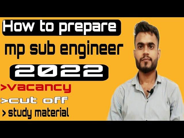 Mp Sub Engineer Vacancy 2021 | Vyapam Sub Engineer | Mp Sub Engineer Ki Taiyari Kaise Kare