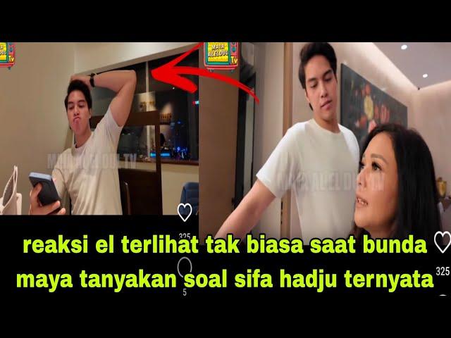 ada yg beda dari el rumi saat di tanya bunda maya soal sifa hadju begini respon el bikin fans jd