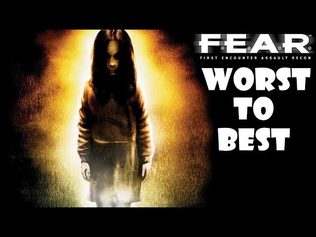 Ranking Every FEAR Game Worst To Best! (Top 5 Games)