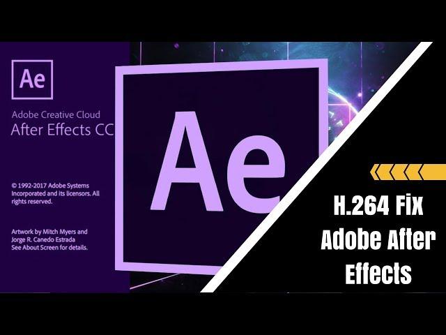 How to Exprot MP4 format in After Effects CC