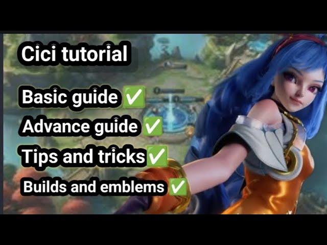 CICI tutorial and guide mlbb#mobilelegends #mlbb #mlbbshorts #gaming #mltutorial #video