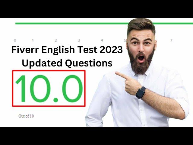 Fiverr English Test Answers 2023 | Fiverr Skill Test Answers 2023