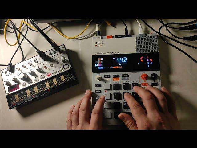 Pure Fun: Sampling Volca Bass into EP-133 K.O. II