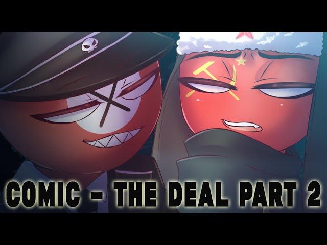 Mini Comic part 2 - The Deal - Naz x USSR (Country Humans)