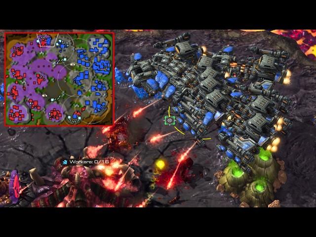 I Built 50 Battlecruisers In a Single Game (this zerg hates me)