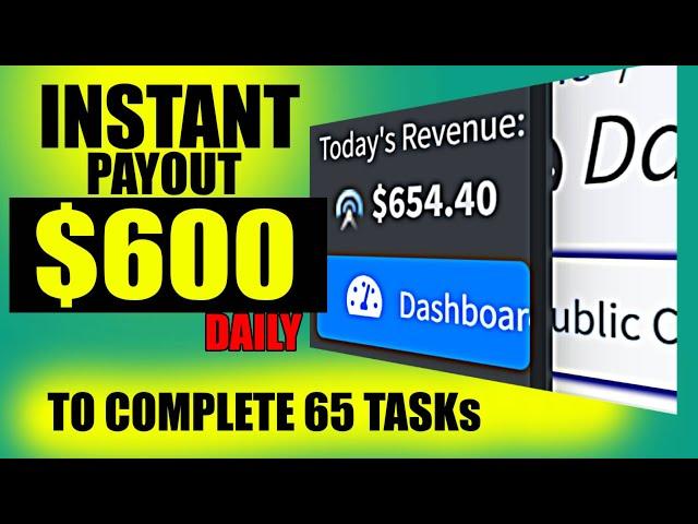 EARN $600 DAILY | HOW TO COMPLETE 65 TASKs ON CPAGRIP SELF CLICK