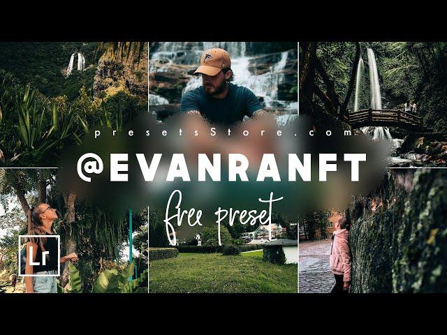 Inspired by @EVANRANFT — Professional Lightroom Presets | Tutorial | Green Moody Lightroom Presets