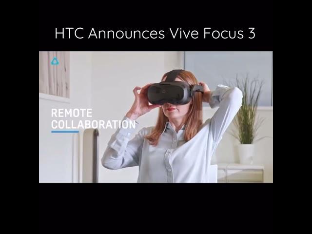 HTC Vive Focus 3 Preview