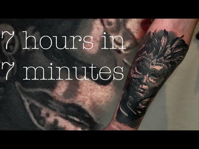 7 hours tattoo in 7 minutes