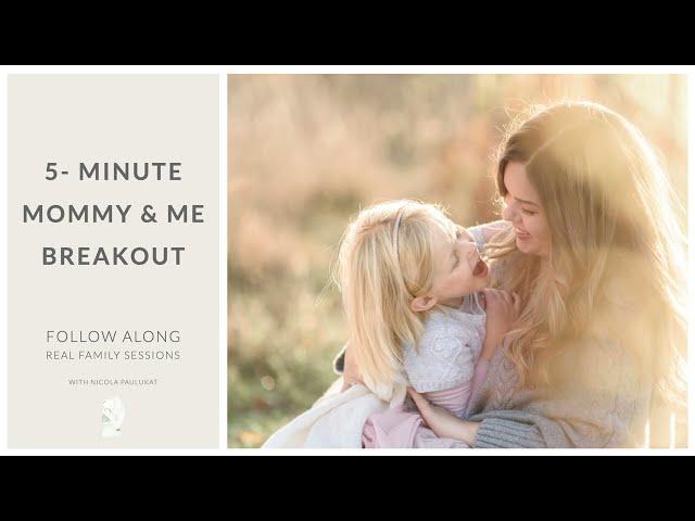 BTS Mommy & Me Photo Session - Outdoor Family Photoshoot Behind the Scenes