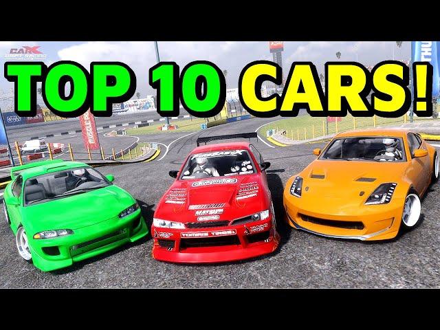 10 Best Drift Cars! - CarX Drift Racing Online