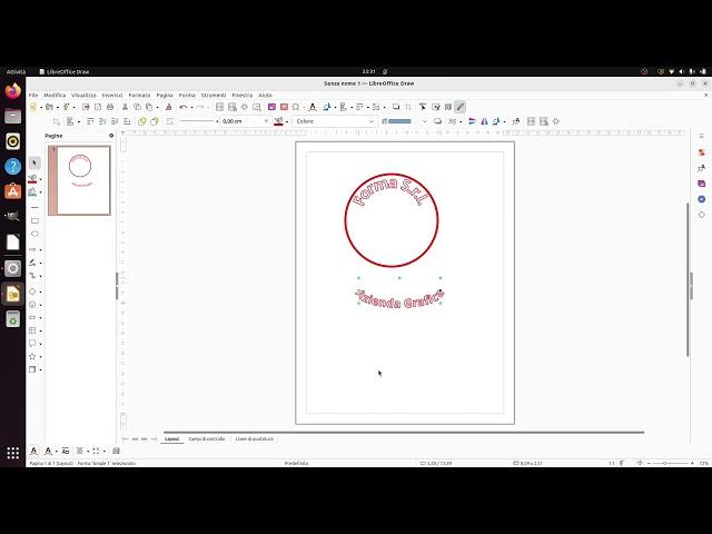LibreOffice Draw (4): Creare un logo