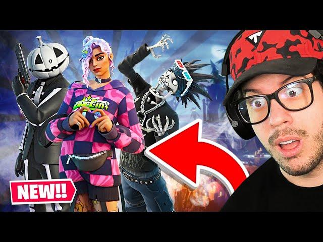 NEW Fortnite HALLOWEEN Skins EARLY! 