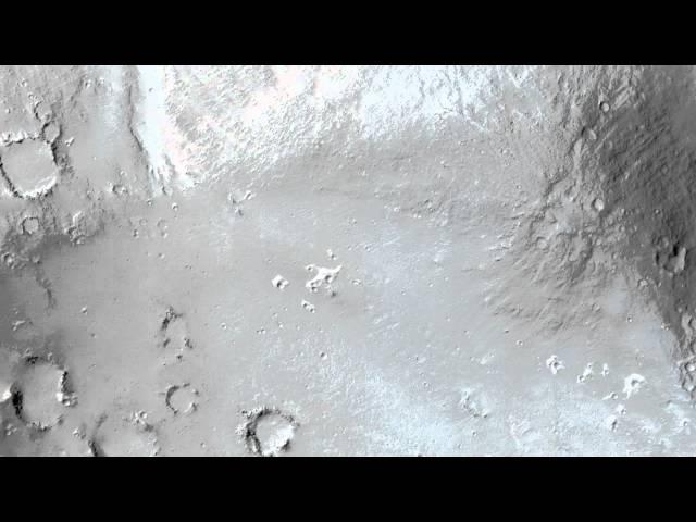 Streamlined Hills in Elysium Planitia