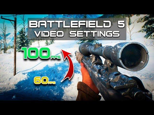 GTX 1080 + RYZEN 7 1700 | BATTLEFIELD 5 Definições Gráficas para Melhor Desempenho (Multiplayer)