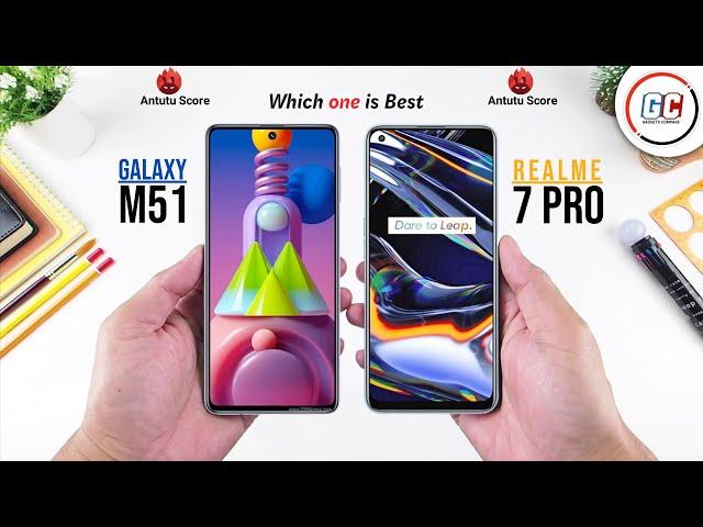 Samsung Galaxy M51 vs Realme 7 Pro || Full Comparison - Which one is Best?