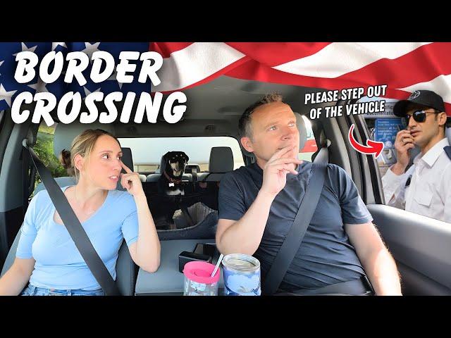 Border Patrol THREATENED to Arrest Us | Crossing into Alaska with RV