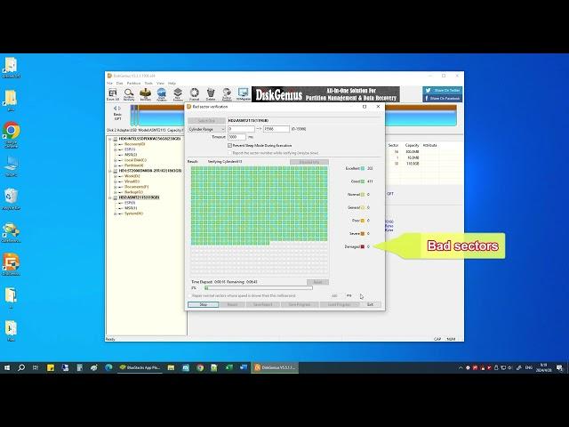 How to check and repair bad sectors on hard drives, SSDs or USB drives? (FREE)