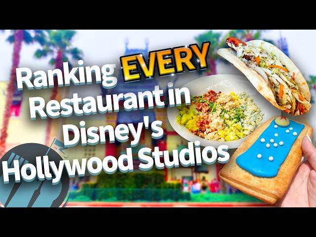 Ranking EVERY Restaurant in Disney's Hollywood Studios