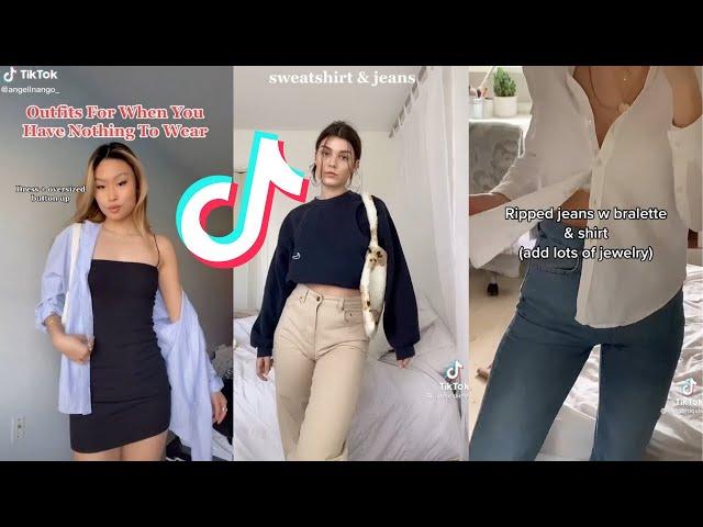 OUTFITS for when you have nothing to wear | tiktok compilation 