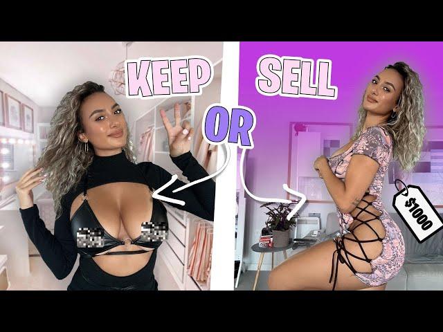 NUDE mini dress & tight try on haul  Keep or Sell?  || Toni Camille