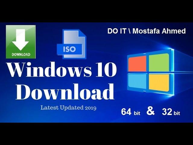 How To Download  Windows 10 ISO file (64 bit & 32 bit) latest version for free