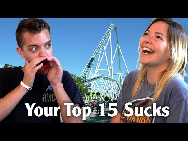 Roasting Each Others Favorite Roller Coasters